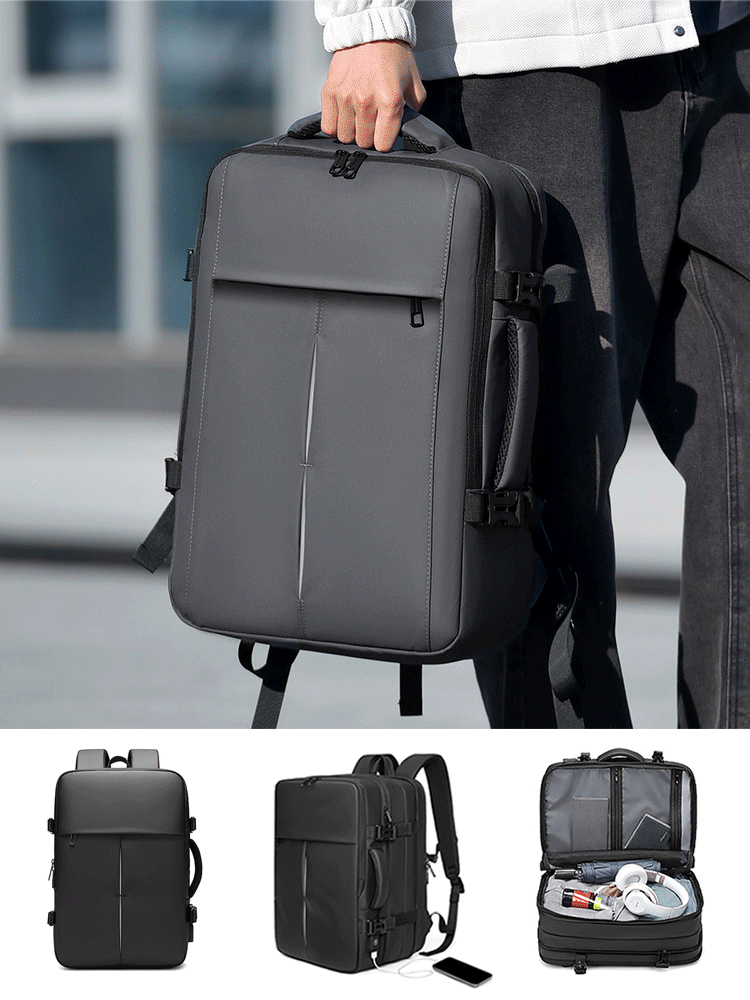 Men's Large Capacity Backpack - Business Trip/Short Distance Travel