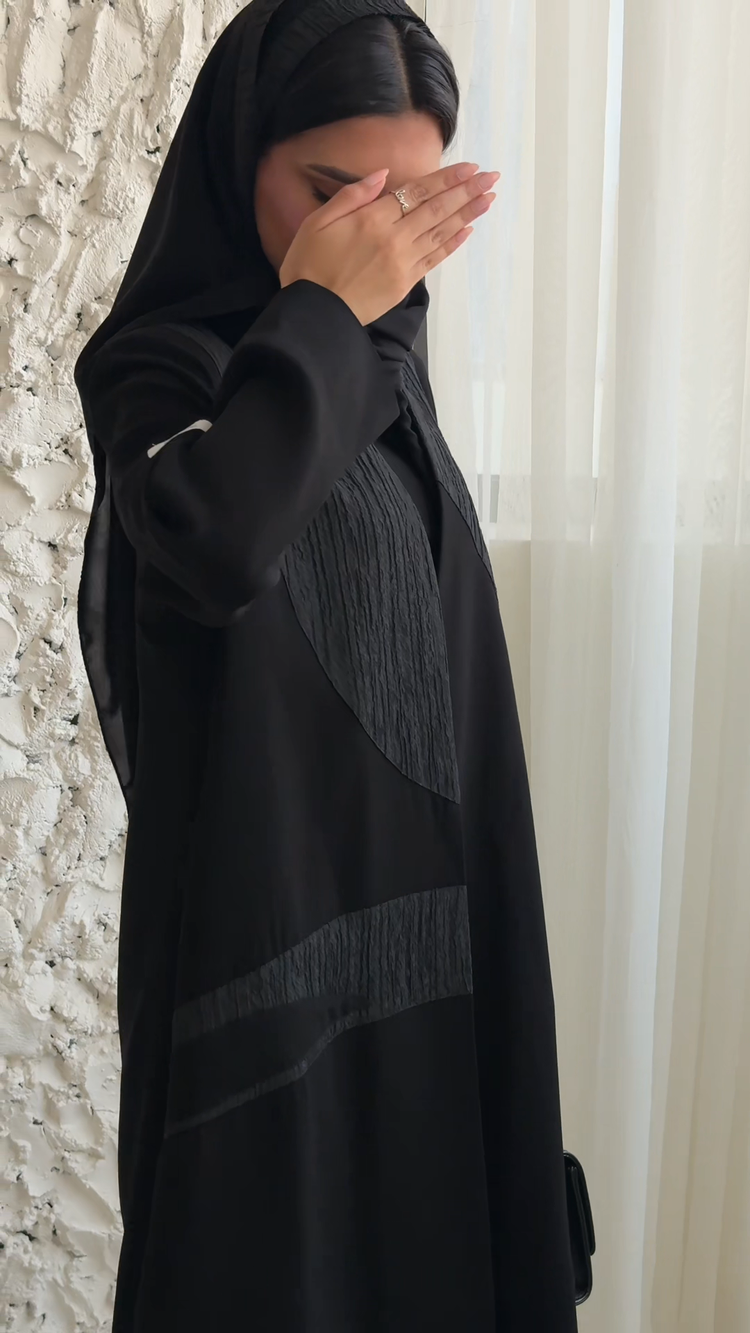 Irregular colour-blocked fashion jacket