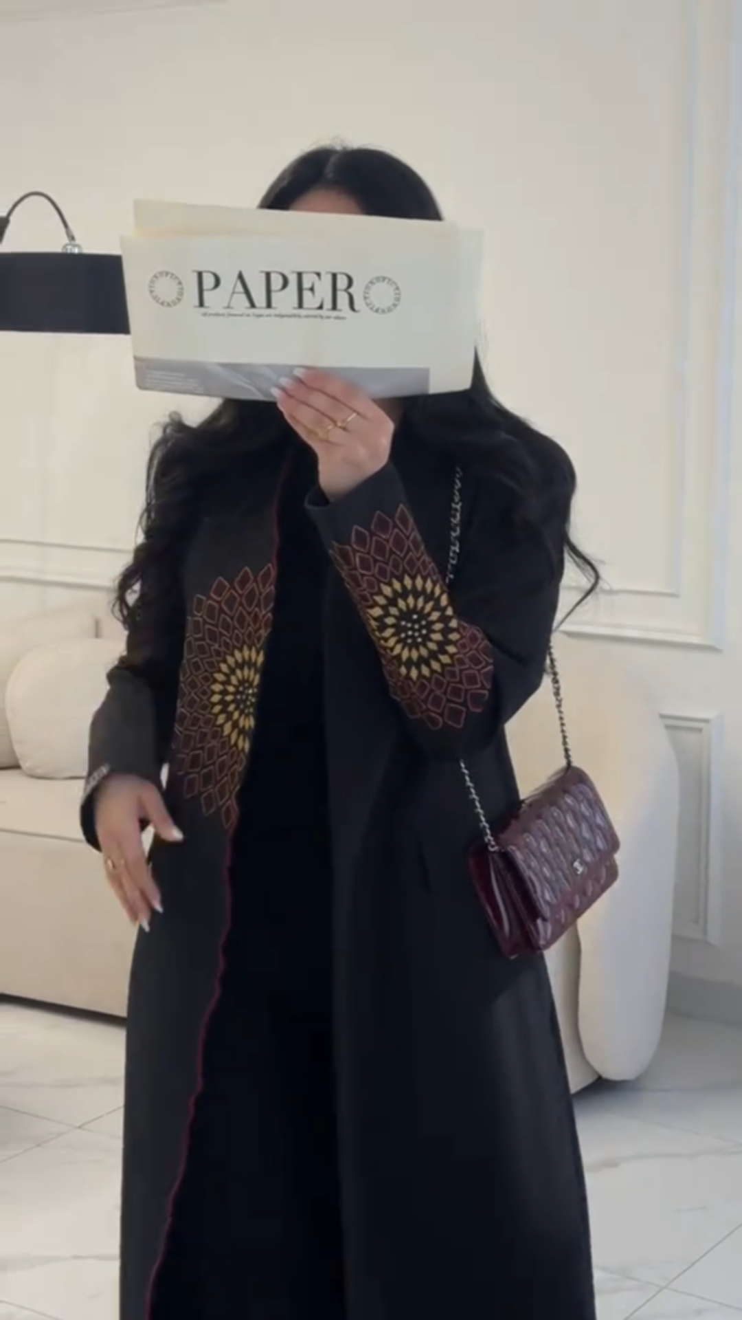 Sunflower Heavy Embroidery Robe