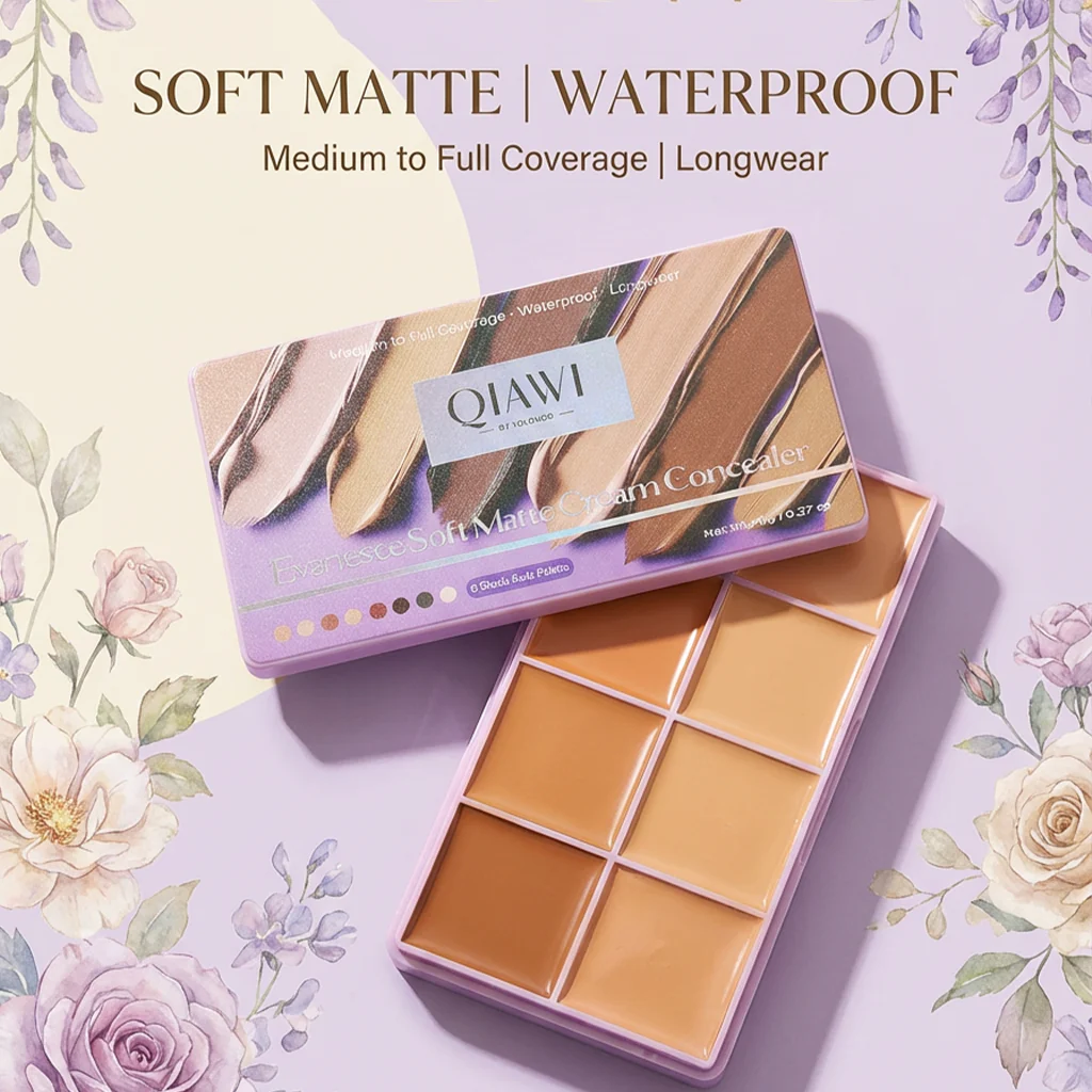 8-Shade Gradient Concealer & Contour Compact Palette