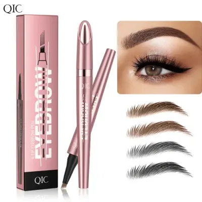 Smooth, Smudge-Proof 4-Tip Liquid Eyebrow Pen